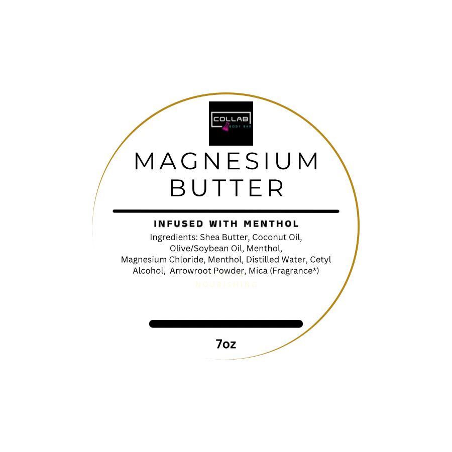 Magnesium Butter with Clove, Menthol & Peppermint – Soothe, Cool & Relax