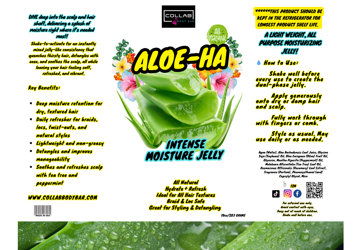 Aloe-Ha Hair Aloe Moisturizer