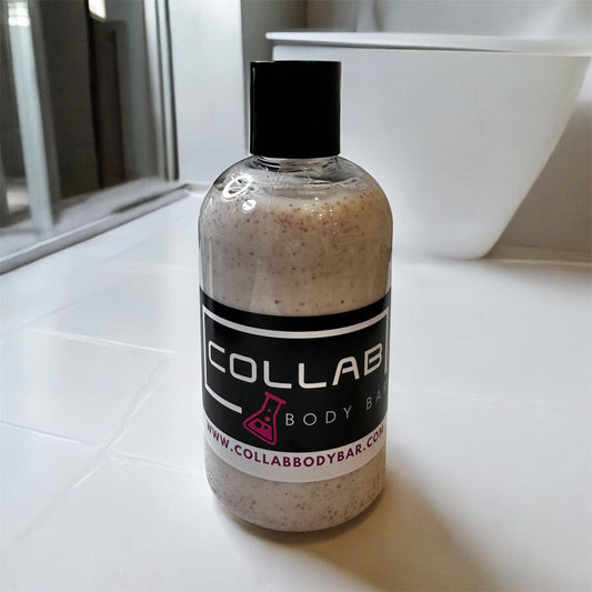 SCRUBBIE CREAMY EXFOLIATING BODY WASH 8OZ