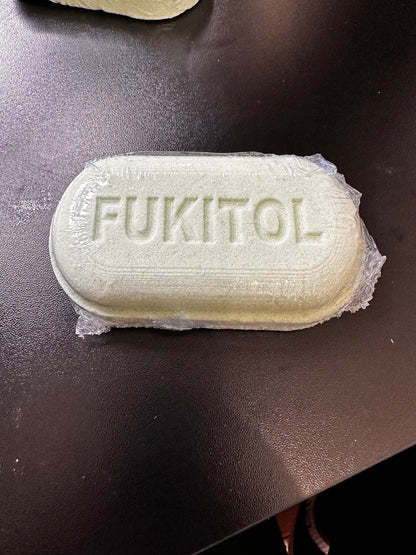 “Fukitol” Bath Bomb Pill