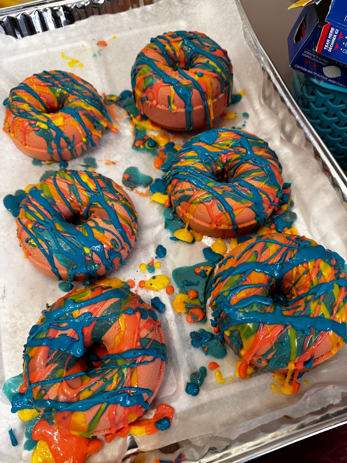 Fruit Loop Donut Bath Bomb