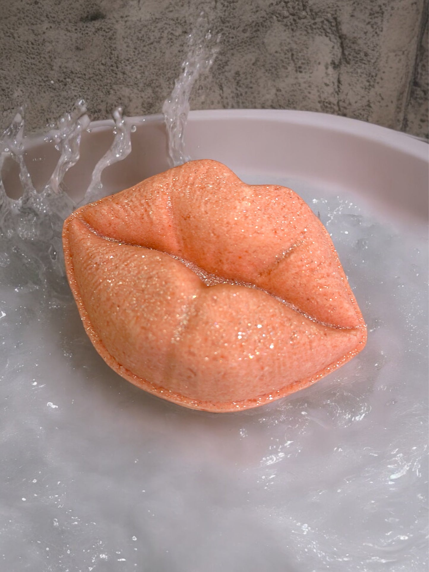 "Cherry Bomb” Mega Sized Bath Bomb