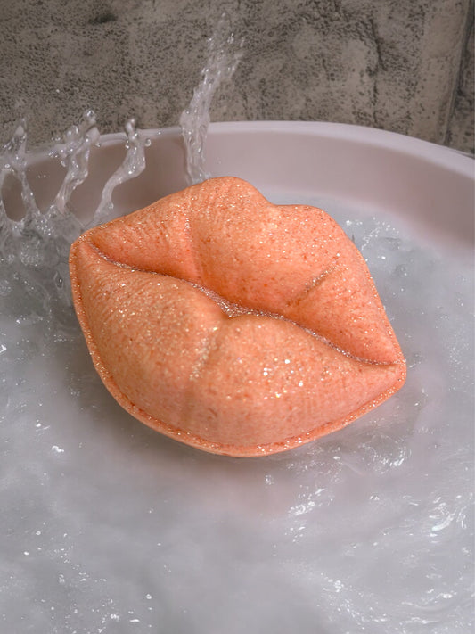 "Cherry Bomb” Mega Sized Bath Bomb