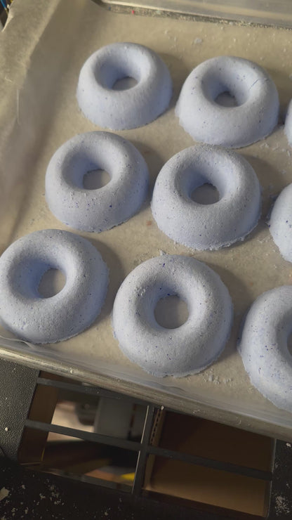 Blueberry Carrot Cake Donut Bath Bomb (clearance)